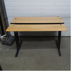 Herman Miller Height Adjustable Sit Stand Workstation Desk Table